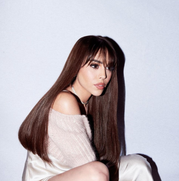 La cantante y actriz mexicana Danna Paola dio un mensaje de amor propio