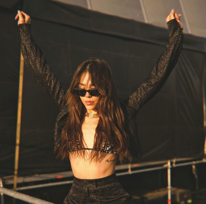 Danna Paola confirma que se contagió de covid tras concierto