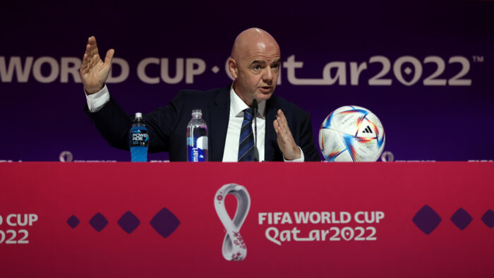 Infantino: "No critiquen a Catar ni a los jugadores, critíquenme a mí"
