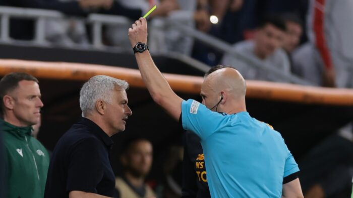Jose Mourinho Anthony Taylor
