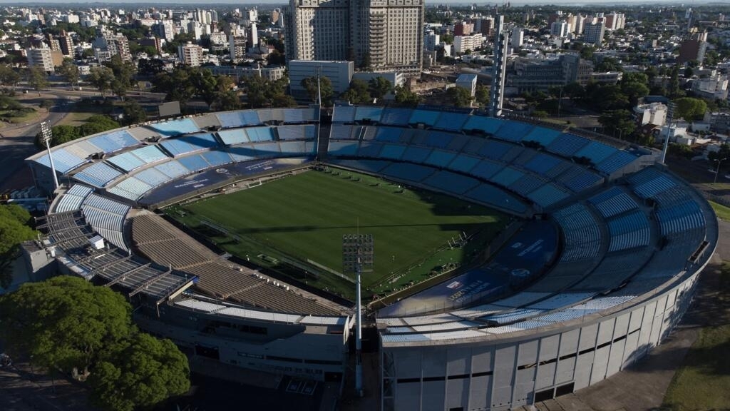 El Estadio Centenario en Montevideo, Uruguay, fue sede del Mundial de 1930.