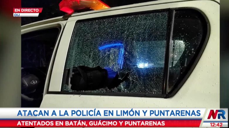 Grupo criminales atacan a policías en Costa Rica