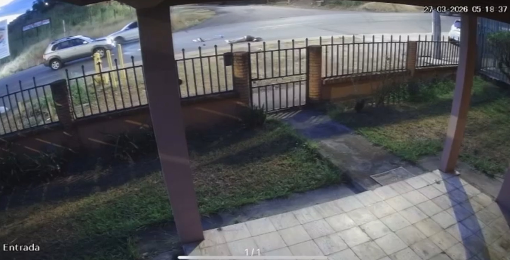 Video capta el brutal atropello que cobró la vida de una mujer