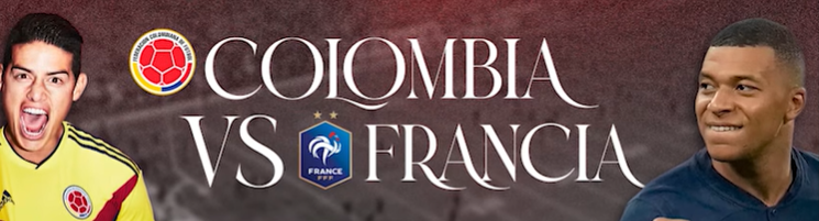 Francia venció a Colombia en amistoso internacional