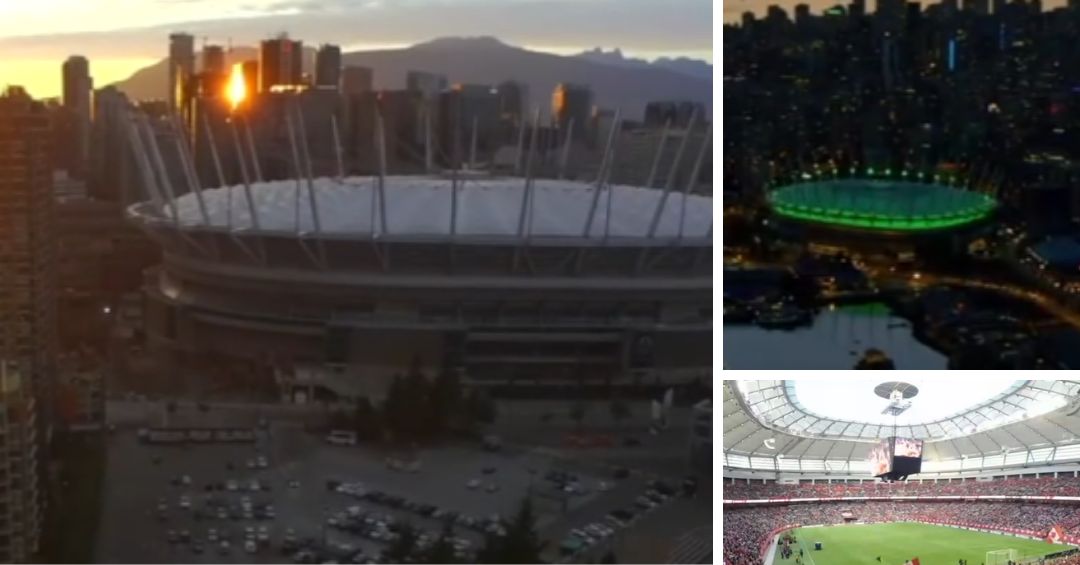 El BC Place será una de las sedes de la Copa del Mundo