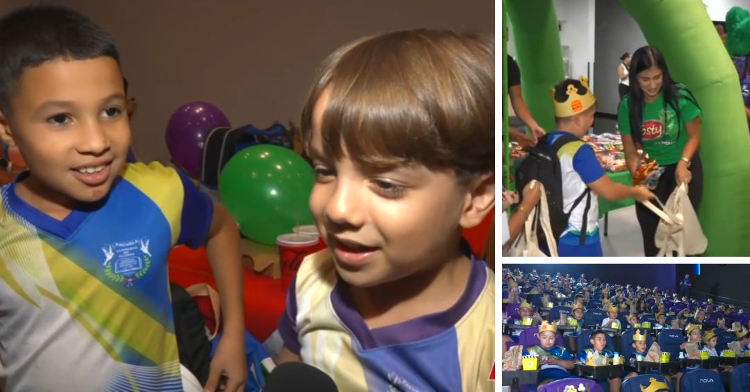 Más de 100 niños disfrutaron de actividad de Grupo Repretel