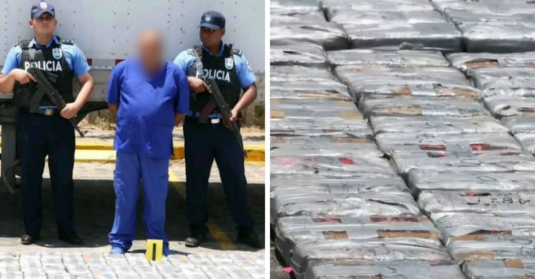 Decomisan más de una tonelada de cocaína en furgón que salió de Costa Rica hacia Nicaragua