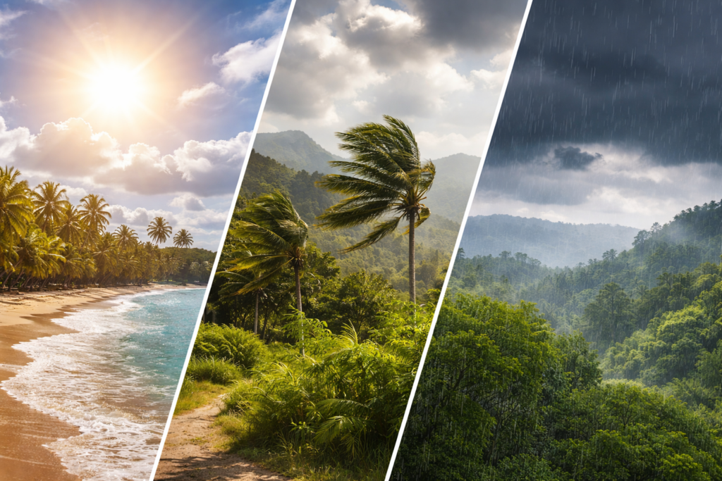 ¡Tome precauciones! Así estará el clima este inicio de semana