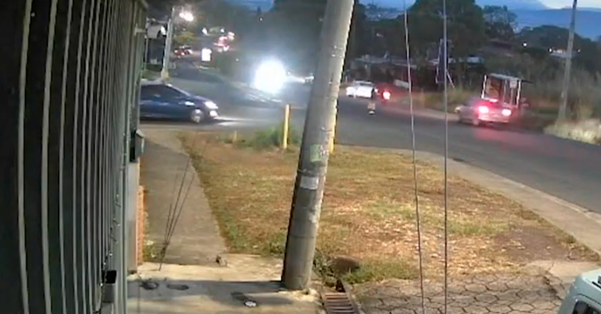 Video captó los segundos antes del brutal atropello que acabó con la vida de una mujer