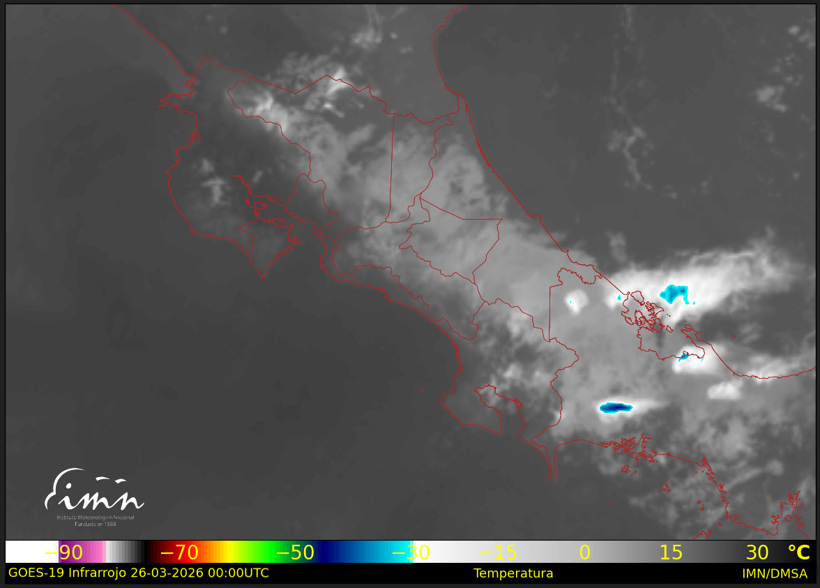 IMN lanza mensaje de advertencia para las próximas horas