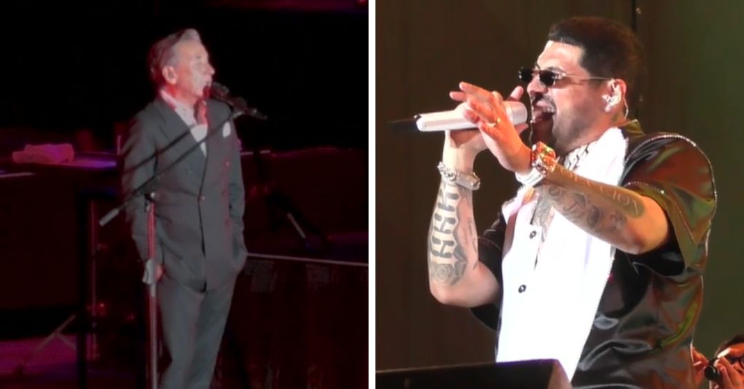 Grupo Firme y Ricardo Montaner cantaron en nuestro país