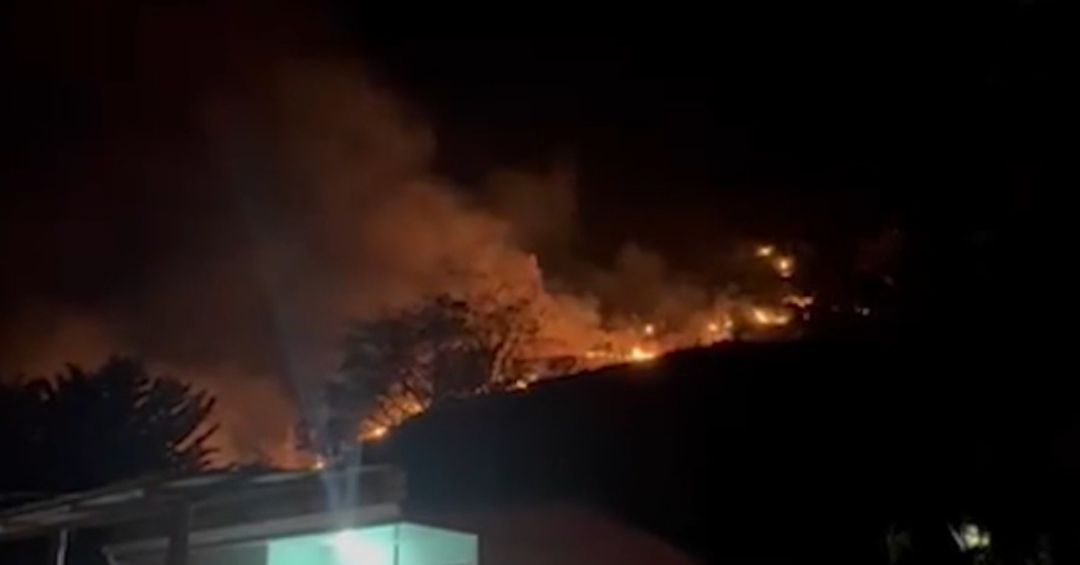 Emergencias de fuego en charrales y forestales están en aumento