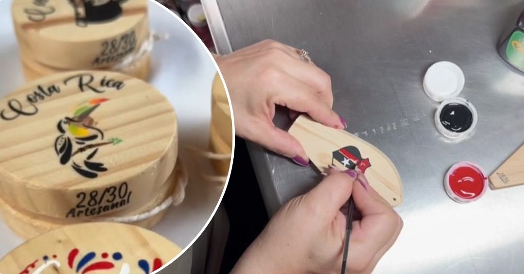 Pareja transforma madera reciclada en juguetes llenos de historia