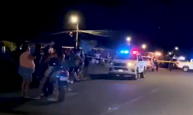 ¡Doble homicidio! Asesinan a hombre y a menor en plena vía pública