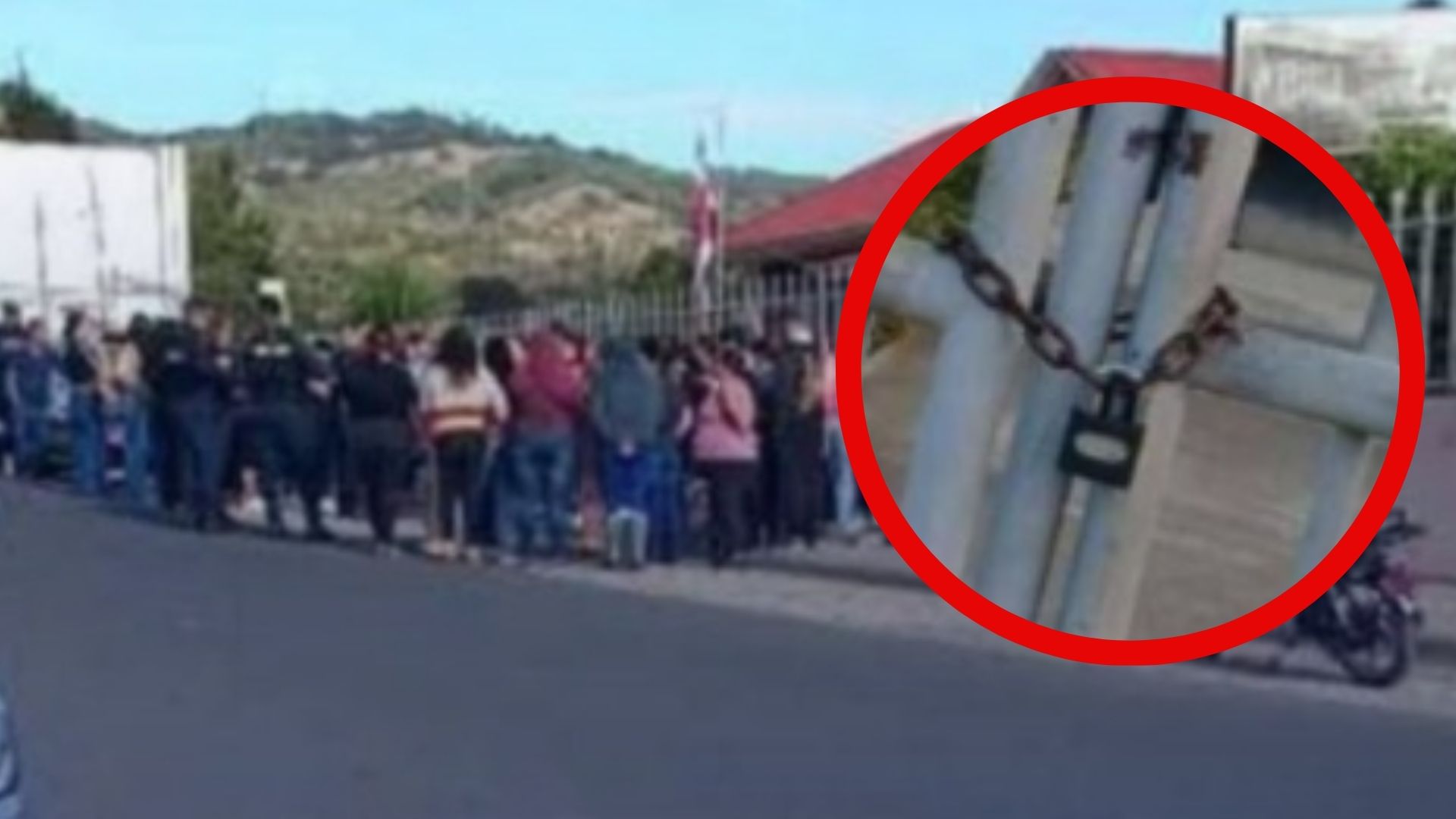 Centro educativo cierra en pleno día lectivo por inesperada situación