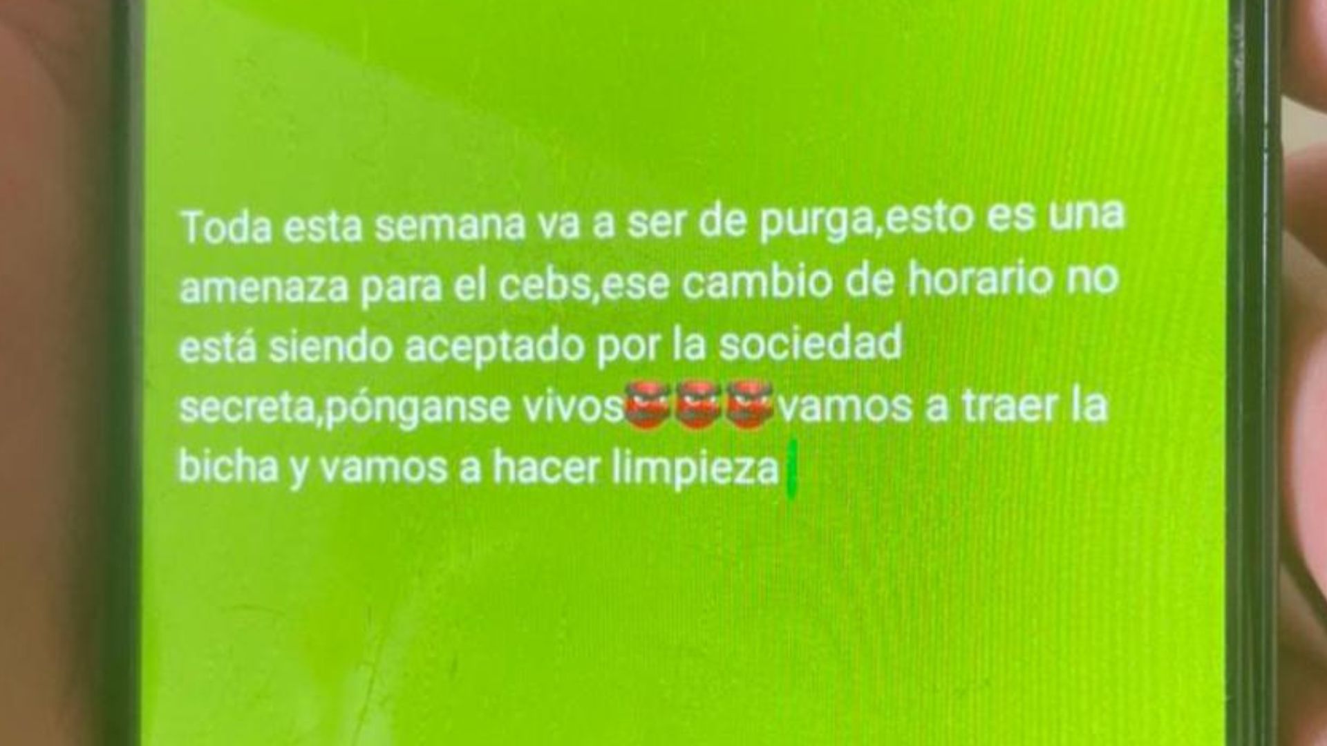 ¡Urgente! Suspenden clases por amenaza de tiroteo dentro de centro educativo