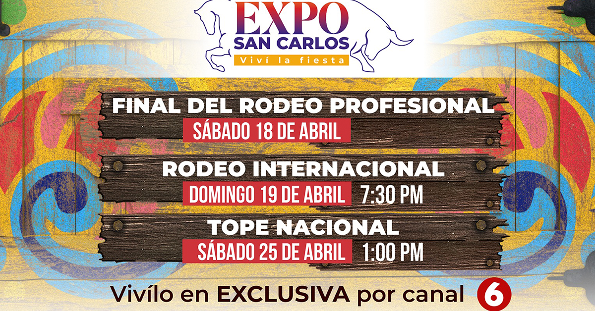 Grupo Repretel llevará la emoción de Expo San Carlos a todo el país