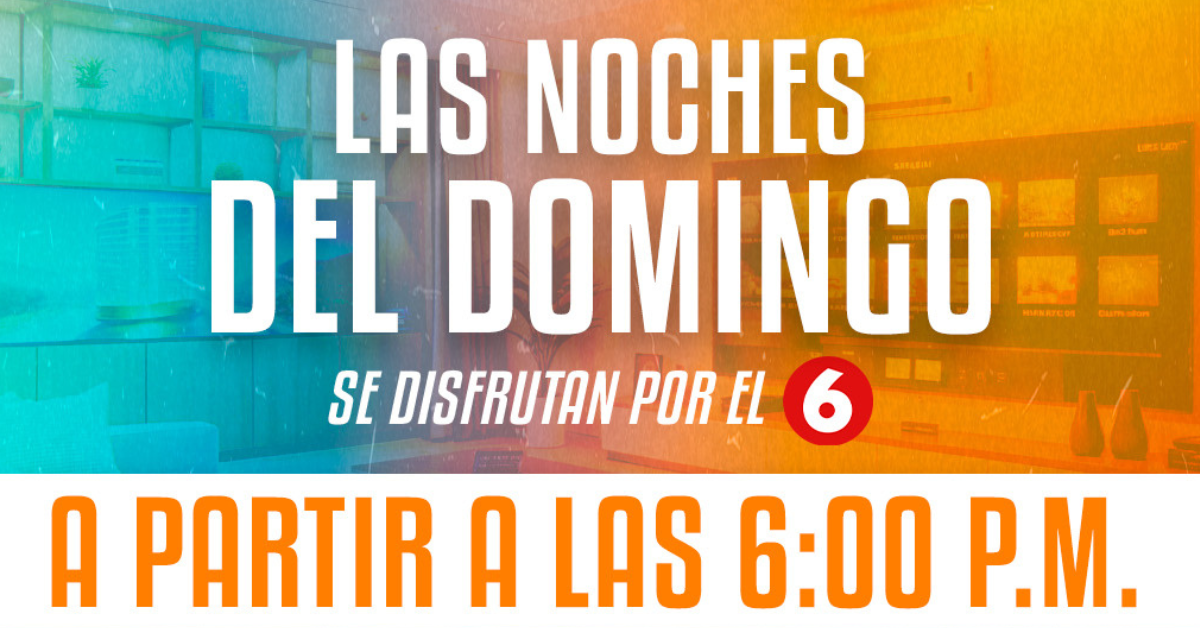 Deportes, Noticias y Entretenimiento: así serán los domingos por el 6