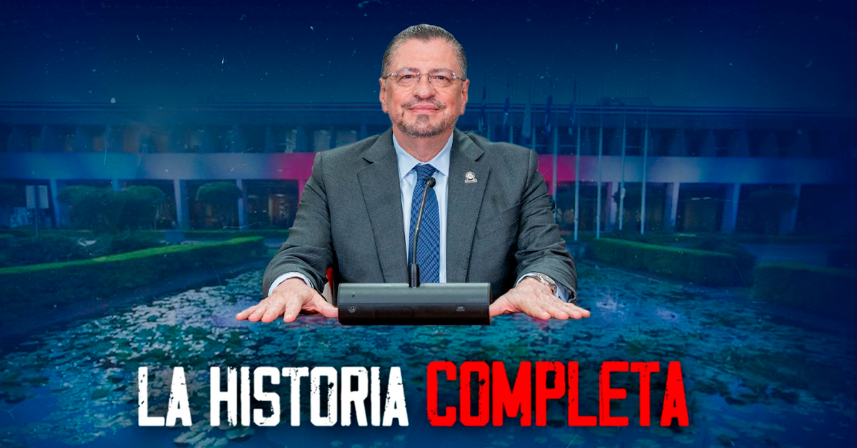 Repretel presenta: “Rodrigo Chaves, la última entrevista: La Historia Completa”