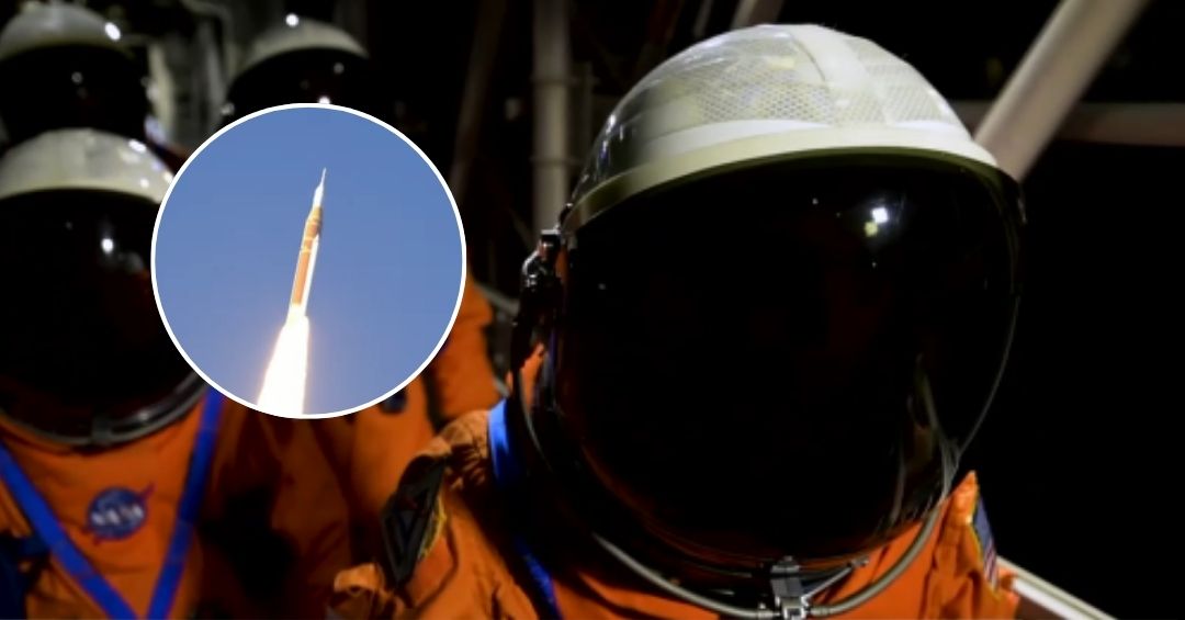 Publican imágenes inéditas de la tierra desde el Artemis II