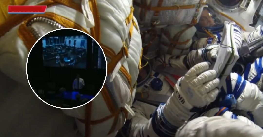 Así vivieron los astronautas los 40 minutos sin comunicación con la tierra