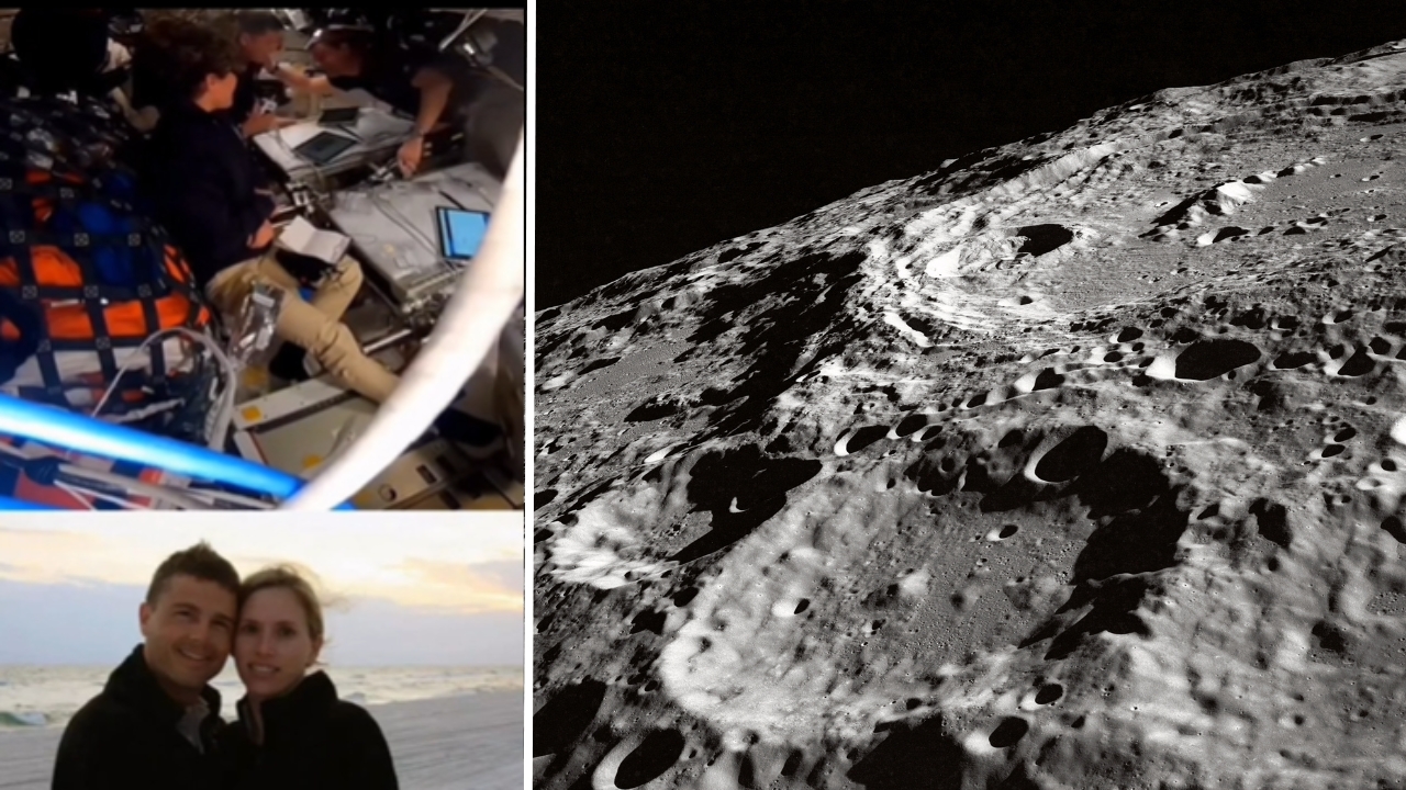 Emotivo homenaje en la Luna: astronautas nombran cráter en memoria de un ser querido