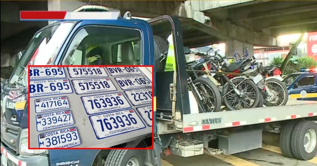 Alerta por motos con placas falsas: así operan sin ser detectadas