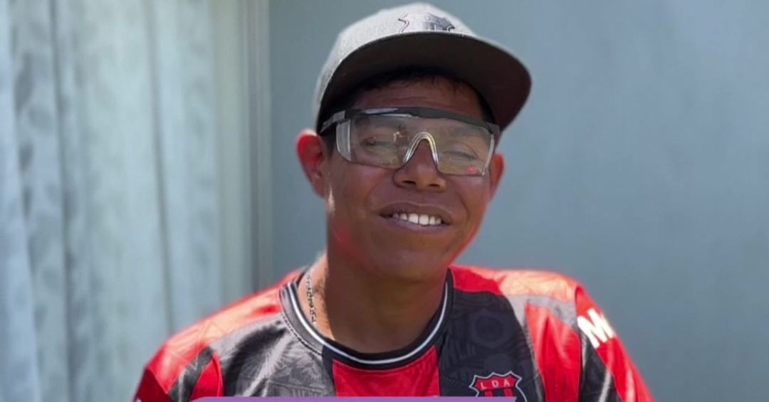 Historia de superación: Melvin inspira con trabajo digno y esfuerzo diario