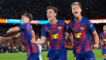 El Barcelona venció al Real Madrid y se convirtió en el campeón de la Liga Española