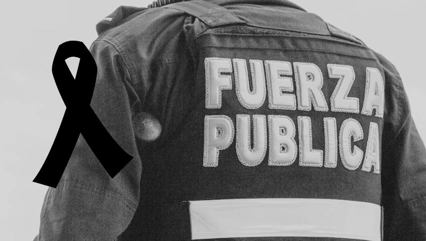 Fuerza Pública anuncia el lamentable fallecimiento de otro apreciado oficial