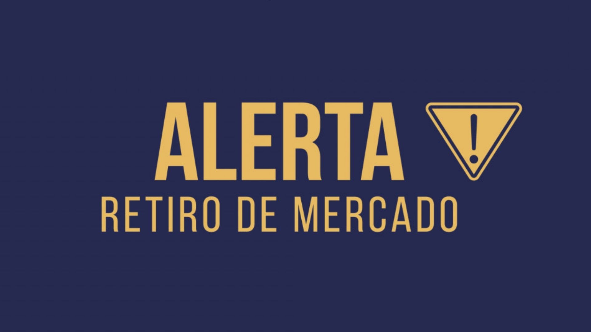 ¡Atención! Solicitan retirar urgentemente este producto del mercado