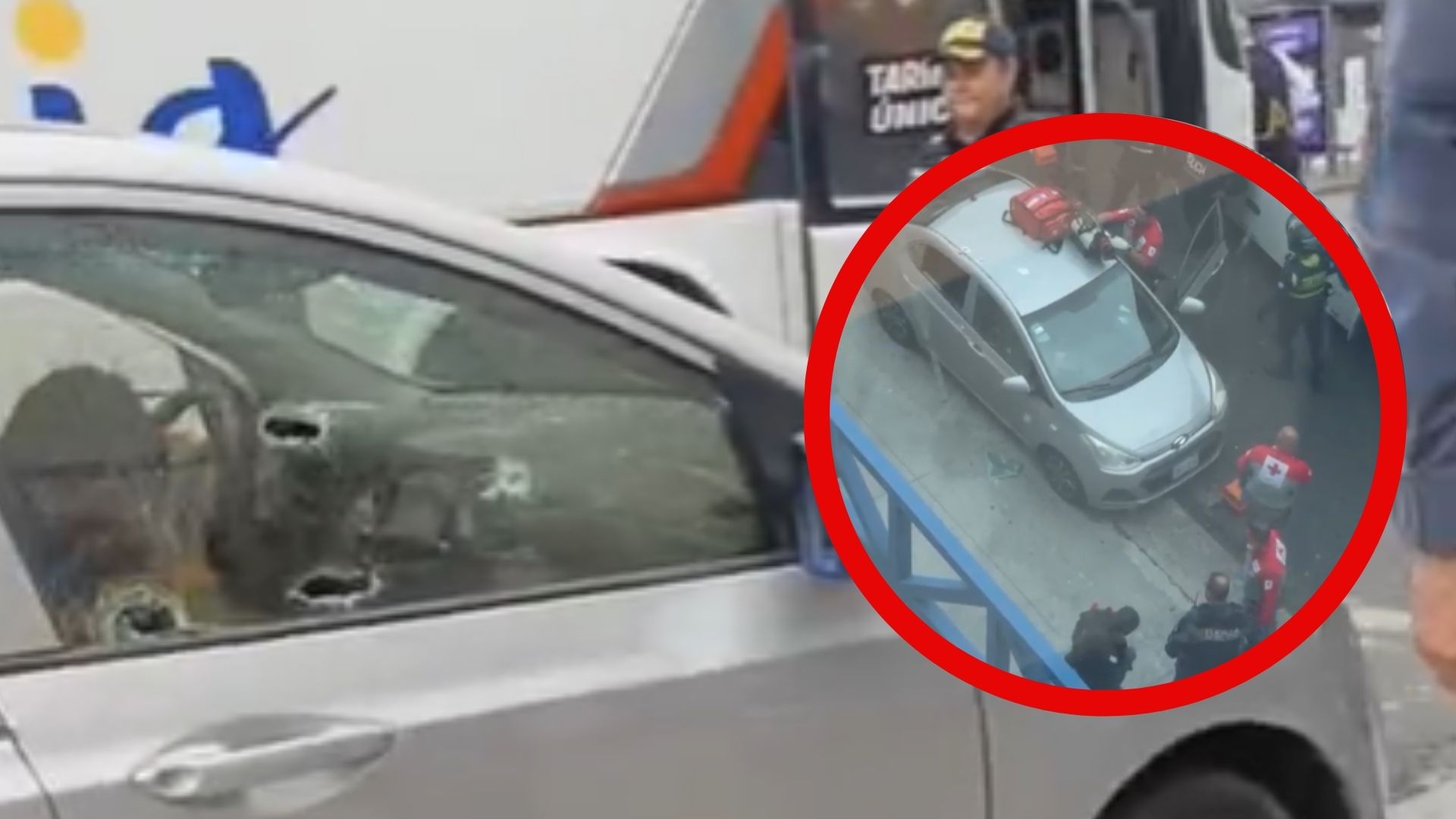 ¡Terror frente al Hospital de Niños! Brutal balacera deja un fallecido y varios heridos