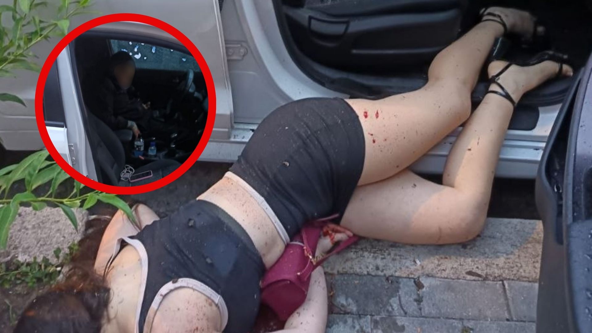 Revelan identidad de hombre y mujer brutalmente asesinados dentro de un carro