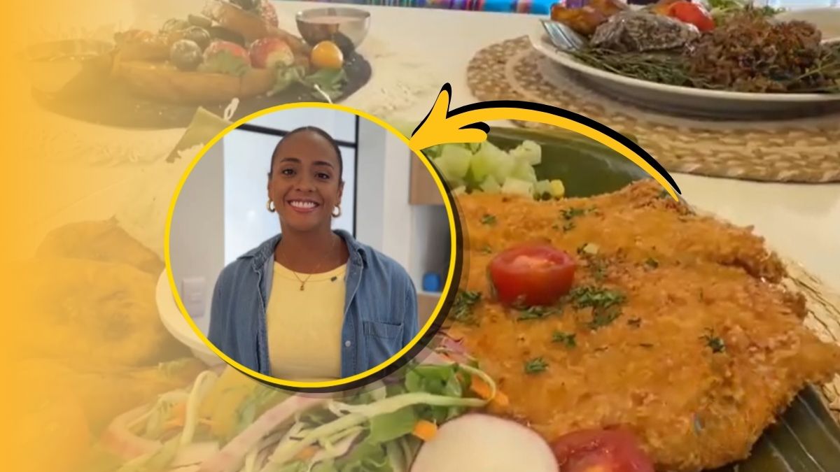 Colombiana se vuelve viral por cocinar recetas ticas y deja poderoso mensaje de unión latina