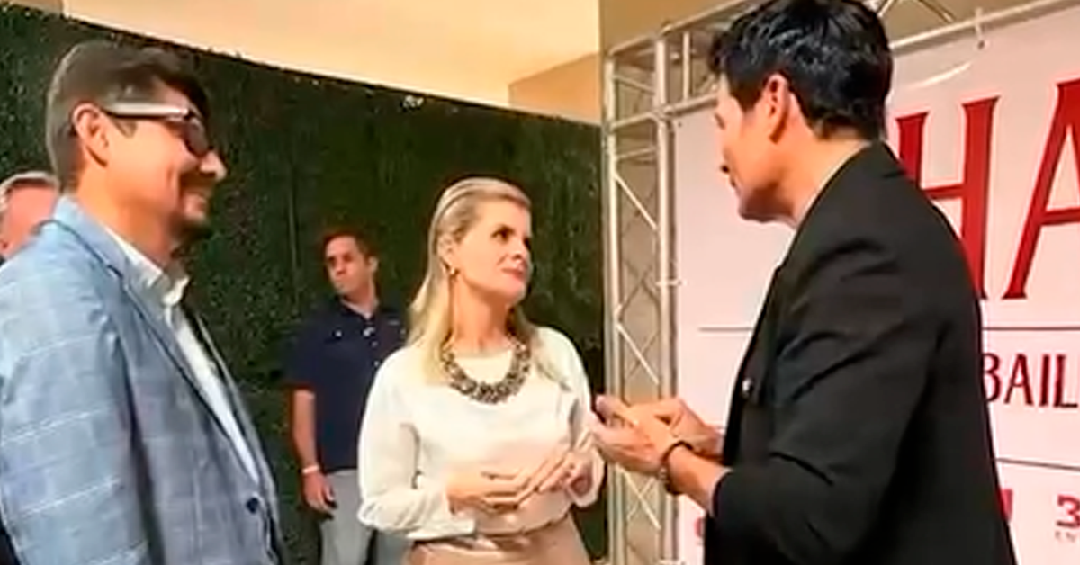 Esto le dijo Laura Fernández a Chayanne minutos antes del concierto