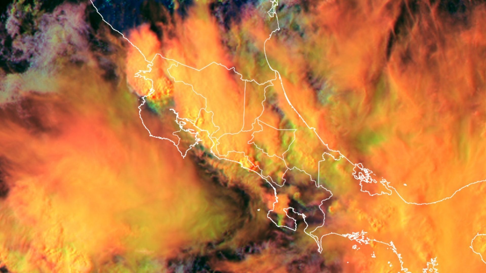 ¡Alerta! IMN revela las zonas más golpeadas por las fuertes lluvias en las últimas horas