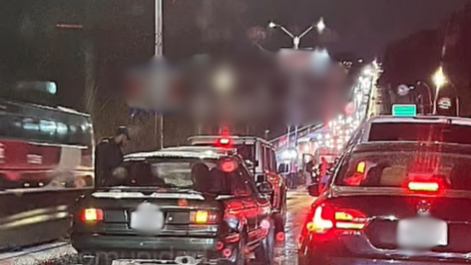 Masivo choque múltiple colapsa importante ruta nacional