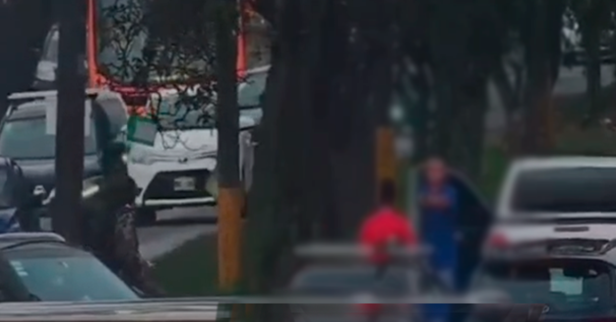Impactante video: Discusión en carretera termina con un hombre muerto en Cartago