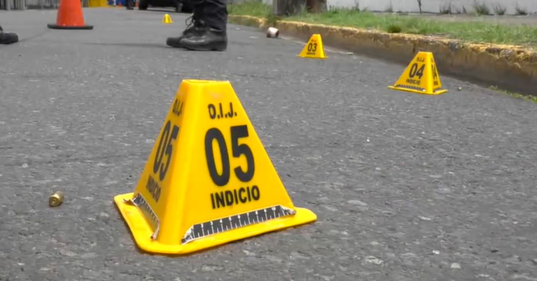 En un lapso de tres horas, el centro de la capital fue escenario de balaceras