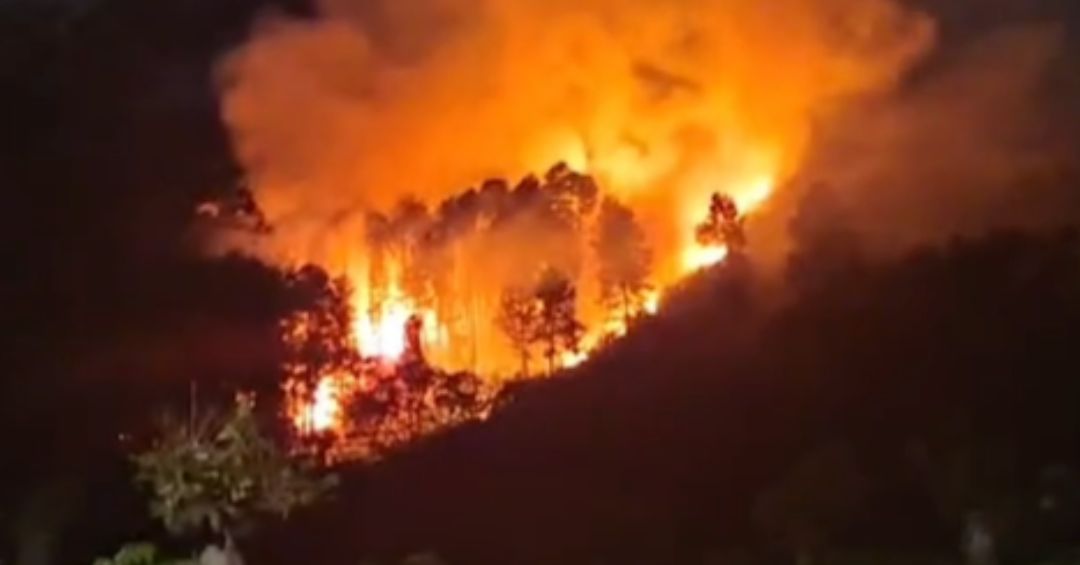 País ya contabiliza más de 6000 emergencias por fuego en charrales