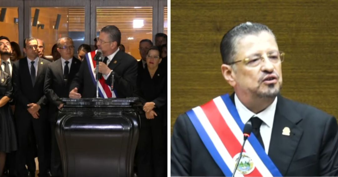 Rodrigo Chaves dio su último informe de labores con una narrativa crítica