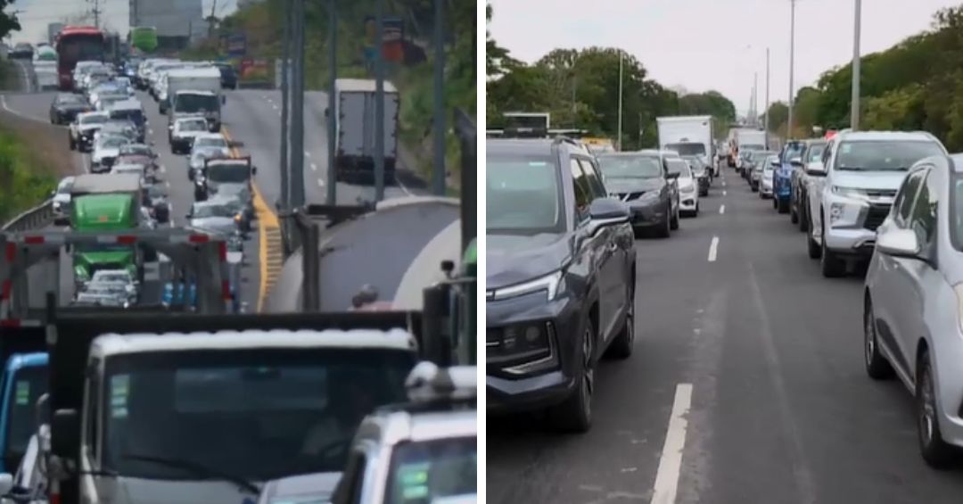 Colapso en carreteras retrasa viajes hacia playas