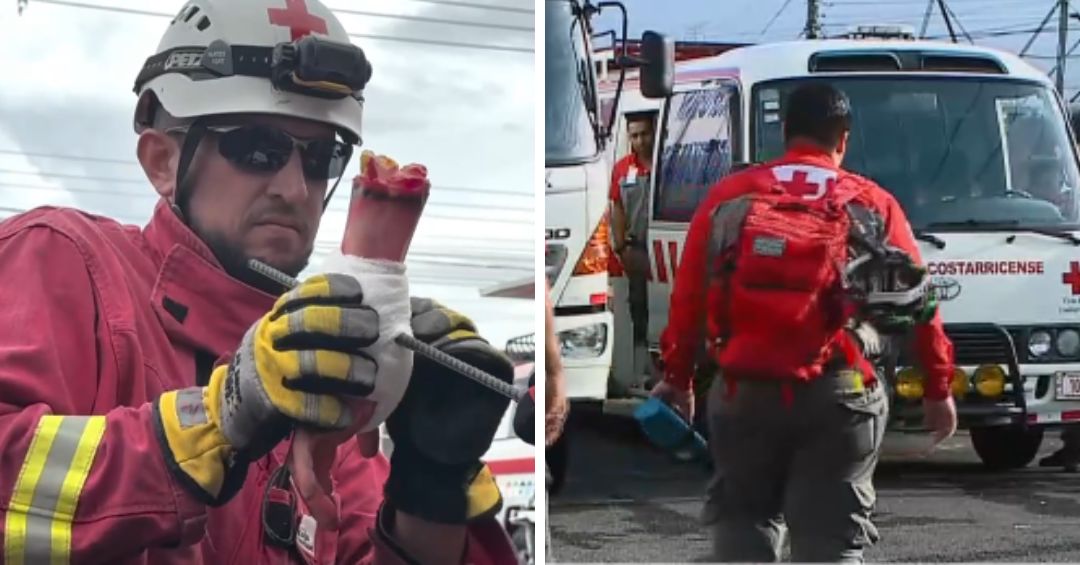 Así se vive desde dentro un rescate de la Cruz Roja