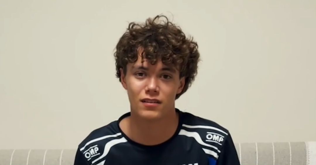 Una conexión inesperada una al tico Evan Michelini con un piloto de Fórmula 1