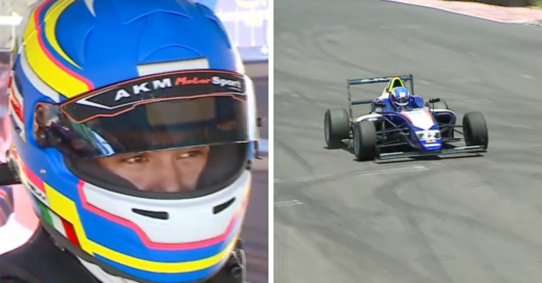 El tico Evan Michelini entra en la recta final de su preparación para el inicio de la Fórmula 4