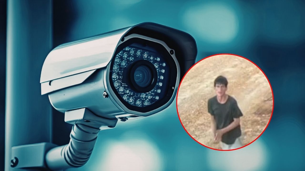 Sujeto intenta romper cámaras de seguridad a pedradas para cometer asaltos