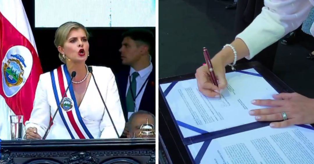 Laura Fernández firmó sus primeros 3 decretos