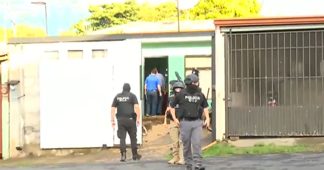 OIJ realiza allanamientos con el fin de frenar los asaltos en el cantón central de Alajuela