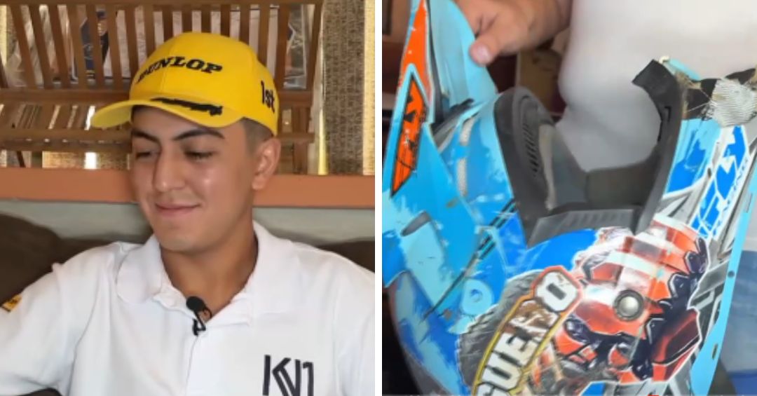 Piloto tico de motocross consideró retirarse hasta que Keylor Navas llegó a su vida