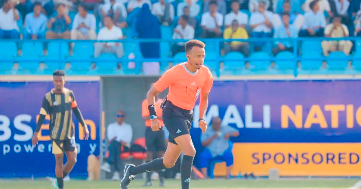 Tendencias de la Copa: Árbitro somalí fue recibido en su paí
